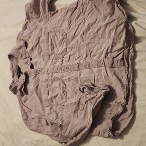 Express Tencel Lyocell Blouse Lilac